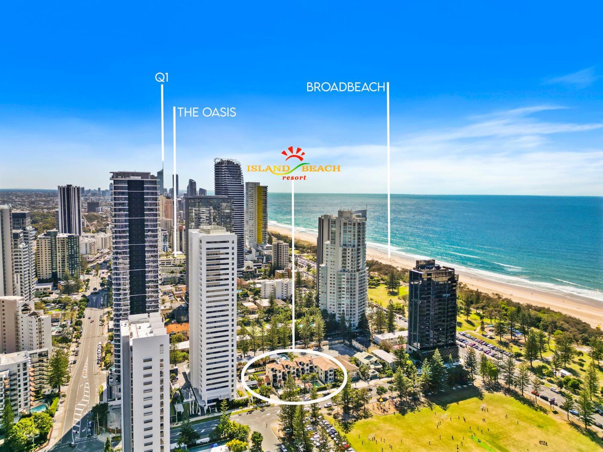Island Beach Resort Gold Coast Bagian luar foto